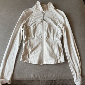 lululemon athletica White Zip Up